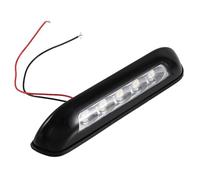 KHBUAB Luces LED Voltaje Regulado 6w para Toldo de Autocaravana Luz Exterior Carcasa Negra para Iluminación Estable en Exteriores y Remolques, Adecuado para Camping y Viajes