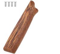 KHBUAB Mango de Madera para Cortador de Cocina Accesorio Mango del Cortador de Verduras Ergonómico de Picar Resistente al Desgaste 2 Unidades para Utensilios de Cocina
