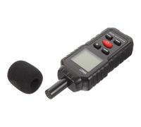 KHBUAB Medidor de Decibelios Digital Portátil Pantalla Lcd, Precisión 0,1, Carcasa de Plástico Ligera, Batería Recargable de Larga Duración para Medición de Ruido Ambiental E Industrial