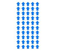 KHBUAB Pegatinas Autoadhesivas Material PVC de 50 Resistentes al Desgarro Señal de Advertencia para Suelo y Pared para Uso en Exteriores y Tiendas