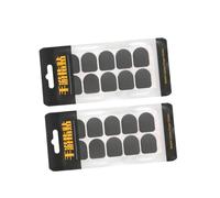 KHBUAB Pegatinas Desechables Antideslizantes y Ligeras de Material Carbono para Reducir Fricción y Sudor 2 Bolsas para Dedos de Juegos en Pantalla Táctil