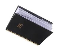 KHBUAB Planificador Académico 2026 A5 Tapa Dura Espiral, Agenda Diaria Gestión Establecimiento de Objetivos, Organizador Profesional Pequeño para Estudiantes y Profesionales