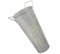 KHBUAB Plata Paragüero Alto Vintage, Cubo de Hotel de Hierro para Entrada | Paraguero Plastico, Estilo Clásico y Elegante, Diseño Versátil, Adecuado para Hogar, Porche y Decoración