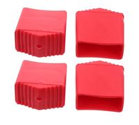 KHBUAB Protector de Patas Exterior de Goma Antideslizante para Escaleras, Almohadillas Aplicables 4 Piezas para Trabajos Eléctricos y Almacenamiento Seguro