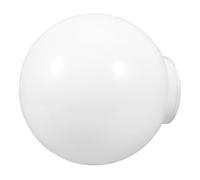 KHBUAB Reemplazo de Globo para Aplique de Pared Pantalla Acrílica Esférica Diámetro 250 MM Boca 120 MM para Lámparas Exteriores Jardín y Porche