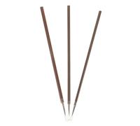 KHBUAB Set de 3 Pinceles de Tinta China para Caligrafía Tradicional Mango de Bambú, Fácil de Usar y Requiere Poca Tinta, Adecuado para Pintura y Escritura Artística