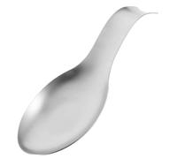 KHBUAB Soporte y Bordes Lisos de Acero Inoxidable Cucharas para Ganchos para Colgar, Resistente al Calor Descanso de Cucharones para Utensilios de Cocina