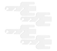 KHBUAB Tensor de Hilo K Tipo para Máquina de Tejer, 4 Piezas, Accesorio Compatible con Addi, King y Express, Adaptador de Tensión Ajustable para Tejido Uniforme y Gestión Precisa