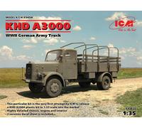 Khd A3000, WWII German Camión 1 :3 5 Plástico Modelo Kit Icm