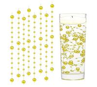 KHDULQ 18 Piezas de Perlas Flotantes Velas Decorativas Velas Navideñas Perlas Flotantes Jarron Para Jarrón Relleno de Botellas de Agua, Boda, Decoración de Centro de Mesa (1,2 M)