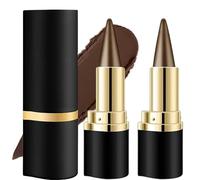 KHDULQ 2 Piezas Delineador de Ojos Mate de Secado Rápido Marrón | Eyeliner de Larga Duración,Sensitive Fine Liner a Prueba,Lápiz Delineador de Ojos de Gel Crear