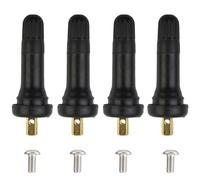 KHDULQ 4 Pcs Valvulas para Neumaticos,Tpms Válvula de Neumático de Coche Válvulas Goma Inserto Válvula Coche Sensor Presion Neumaticos Tapas para Válvulas Goma,para Coches Unidades Repuesto Tpms