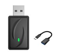 KHDWOB Adaptador Carplay Inalámbrico para Jeep Wrangler 2018 2019 2020 2021 2022 2023 2024, Android Auto/Carplay Convierte Conexión por Cable a Inalámbrica, Plug & Play,A