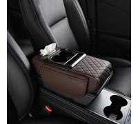 KHDWOB Alfombrilla Reposabrazos Coche para Nissan Dayz Roox/Gloria Cedric/GTR GT-R, Funda Consola Central en Cuero PU Antideslizante, Protector Duradero y Fácil de Limpiar,D