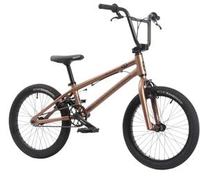KHE Blaze - Bicicleta BMX de 18 pulgadas - 9,3 kg de peso ligero, marco de aluminio Affix Rotor, frenos en U delanteros y traseros para niños a partir de 125 cm - Freestyle BMX para parque, calle y