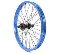 KHE BMX Rueda Trasera 20 Pulgadas 7005 Aluminio 36 Agujeros 14 mm Azul Anodizado 16 Dientes Piñón