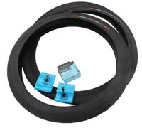 KHE MAC2+ - Juego de neumáticos BMX de 20 pulgadas, 1,24 kg, 2 neumáticos de alambre de 2,30, 2 tubos de poliuretano termoplástico, Street & Park Performance