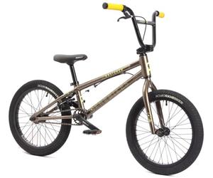 KHE Ravisher LL FC 18 pulgadas BMX Bike 2025 - antracita - Freecoaster - 8,8 kg - Marco de aluminio y rotor - para bicicleta de bombeo Park Street - Niños 125 - 145 cm - Freestyle BMX