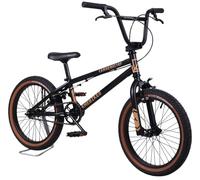 KHEbikes KHE Arsenic Bicicleta BMX de 18 pulgadas - 10,2 kg ligera - Niños y jóvenes Freestyle BMX - Negro - 18 pulgadas para 125 - 145 cm - Modelo 2025