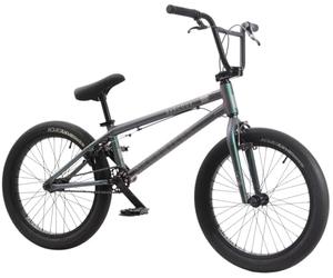 KHEbikes KHE Barcode LL Bicicleta BMX de 20 pulgadas - 10,4 kg - Cuadro de aluminio - Affix Rotor - 360° Tricks - Llantas de doble cámara - Flip Flop Verde - 2025