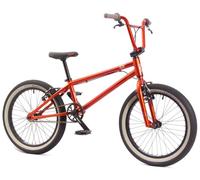 KHEbikes KHE Cosmic AL 20 pulgadas BMX Bike - Modelo 2025 - Marco de aluminio - Affix Rotor - Frenos V delanteros y traseros - 10,6 kg - Color Naranja - Para principiantes - 135 - 170 cm de estatura