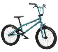 KHEbikes KHE Ravisher LL Bicicleta BMX 18" 2025 - Marco de aluminio - Rotor Affix - Solo 8,6 kg - Pista de bomba Street Park - Para niños de unos 125-145 cm - Turquesa