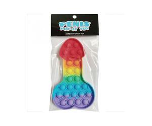 Kheper games - juguete antiestres penis pop-it multicolor
