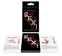 KHEPER GAMES - Un Año de... ¡Sexo! Juego de cartas de posiciones sexuales (inglés)