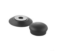 KHIronHive 2 manijas de repuesto de baquelita negra, resistentes al calor, antioxidantes, aptas para lavavajillas, para cacerola, sartén, hervidor de agua, para uso doméstico y cocina