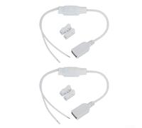 KHIronHive 2 unids AC 220 V a DC 5 V Adaptador USB Conector Transformador Kit de fuente de alimentación para cámara de seguridad inalámbrica Monitor con protección contra sobrecarga y cortocircuito