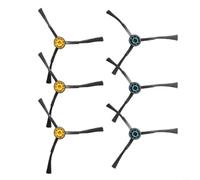 KHIronHive Cepillo lateral de repuesto para robot aspirador Fakir Robert R-S 770, limpieza profunda de esquinas y bordes, materiales de fácil instalación, incluye 6 accesorios de mantenimiento de