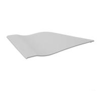 KHIronHive Cubierta de puerta con tapa de carcasa de depósito de combustible imprimada para Ford Transit 2014 en adelante, parte exterior gris ABS reemplaza OEM 1829959 BK31V405A02CC GK21-V405A02AA
