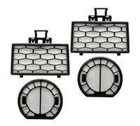KHIronHive Filtro reutilizable lavable para Electrolux EC31-4BB EC41-2DB EC41-6CR EC31-2BB, pieza de aspiradora de alta eficiencia para pelo de mascotas y polvo, para instalar y limpiar, accesorio de