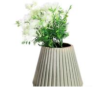 KHIronHive Flor artificial Protea, flor falsa realista con tallo de alambre ajustable para decoración de bodas, hogar, oficina, arreglo de plantas sintéticas de plástico flexible en rosa, borgoña