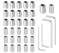 KHIronHive Juego de tornillos de montaje de manija de puerta de refrigerador de acero inoxidable para refrigerador Bosch y la mayoría de refrigeradores, kit de cierre resistente a la corrosión