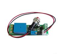 KHIronHive Módulo de relé temporizador ajustable de 12 V con rango de retardo de 1 a 10 s, botón de disparo externo y luz indicadora para automatización, robótica, hogar inteligente y sistemas de