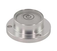 KHIronHive Nivel de burbuja mini horizontal con varilla de fibra de carbono, nivel de burbuja de brida de 30 x 20 x 11 mm para básculas electrónicas y herramientas de medición de precisión (blanco)