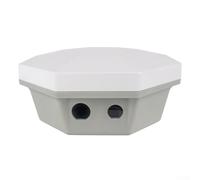 KHIronHive Recinto bloqueable de la antena de STA-55H GNSS para los receptores, vivienda impermeable material IP67 del ASA con el soporte de 5/20.3 cm-11 UNC, hembra de TNC y puertos M16x1.5 para el