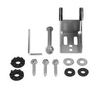 KHIronHive Soporte de montaje de sensor de acero inoxidable 740162-1 para transductores XNT Transom-Mount, accesorio de equipo al aire libre resistente al mar para una instalación estable y precisa de