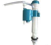 KHIronHive Válvula de llenado de cisterna de inodoro G1/2 altura de entrada inferior ajustable nivel de agua entrada silencioso ahorro de agua instalar para accesorios de fontanería de baño 21-32 cm