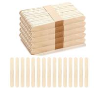KHIRY 300 palitos de madera para helados y manualidades, espátulas naturales para bricolaje