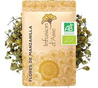 Khla - Flores de Manzanilla Ecológicas 100 g - Infusión Nocturna - Té Sueño & Digestión - Caliente o Fría - Enteras y Secas - Floral & Aromática - Antioxidantes - Origen Egipto