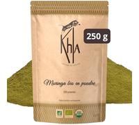 KHLA - Polvo de moringa - Agricultura orgánica y comercio justo - Bolsa 250g
