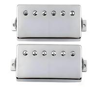 KHLESBY LP 57 Classic & Classic 57+ Alnico 2 Puente + mástil Humbucker PAF Pastillas de alambre trenzado de níquel para guitarra estilo Les Paul