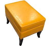 KHLMSRXJ Banco de Almacenamiento de Entrada, Banco de Zapatos de PU, otomanas de Almacenamiento, Taburete de Almacenamiento de Maquillaje para el Final de la Cama