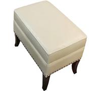 KHLMSRXJ Banco de Almacenamiento de Entrada, Banco de Zapatos de PU, otomanas de Almacenamiento, Taburete de Almacenamiento de Maquillaje para el Final de la Cama