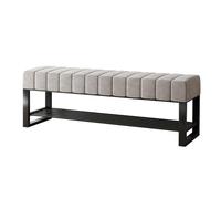 KHLMSRXJ Banco para Zapatos de Entrada con cojín, Organizador de Zapatos, Almacenamiento de Zapatos, Banco Resistente de Metal para Entrada, Zapatero para Pasillo, Sala de Estar, Entrada de