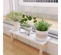 KHLMSRXJ Extensor de alféizar de Ventana, Extensor de encimera para Plantas, Estante de alféizar sin Taladro, Apto para Banco de Trabajo/Sala de Estar/balcón, Tabla de extensión de encimera