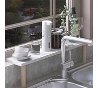 KHLMSRXJ Extensor de alféizar de Ventana, Tabla de extensión de alféizar de Ventana de Cocina, Estante Extensor de encimera para Fregadero/Espacio Estrecho, Extensor de Mesa sin Taladro par
