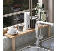 KHLMSRXJ Extensor de alféizar de Ventana, Tabla de extensión de alféizar de Ventana de Cocina, Estante Extensor de encimera para Fregadero/Espacio Estrecho, Extensor de Mesa sin Taladro par